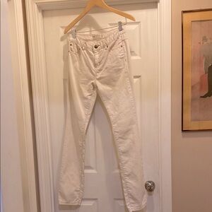 Free People size 27 Women's Cream Jeans pants